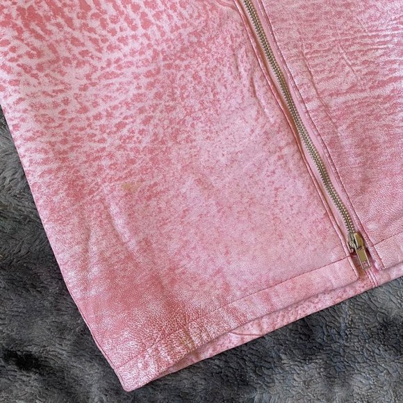 SOLD VTG Michael Hoban Leather Dress - Picture 8 of 12